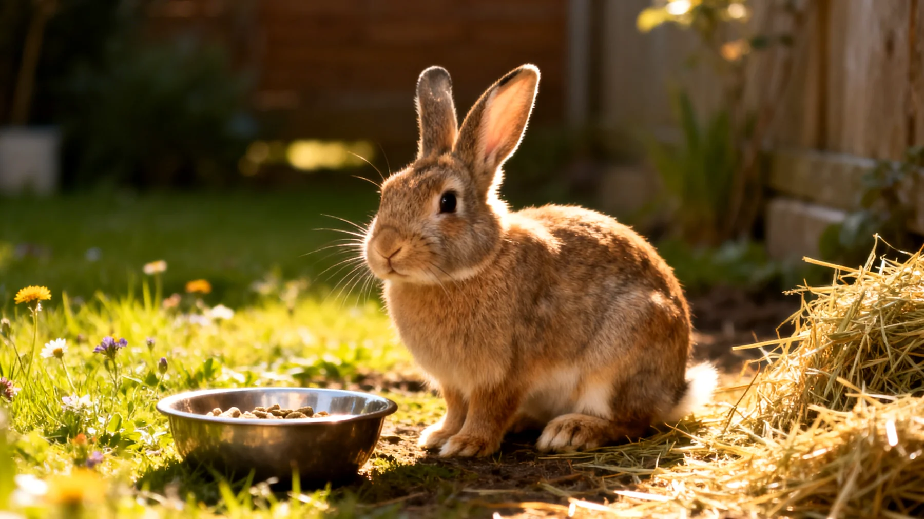 Kaninchen benötigen eine strukturierte tägliche Routine mit festen Fütterungszeiten, regelmäßigen Auslaufphasen und Reinigungsritualen im Garten, um Stress zu vermeiden und ein gesundes, ausgeglichenes Leben zu führen"