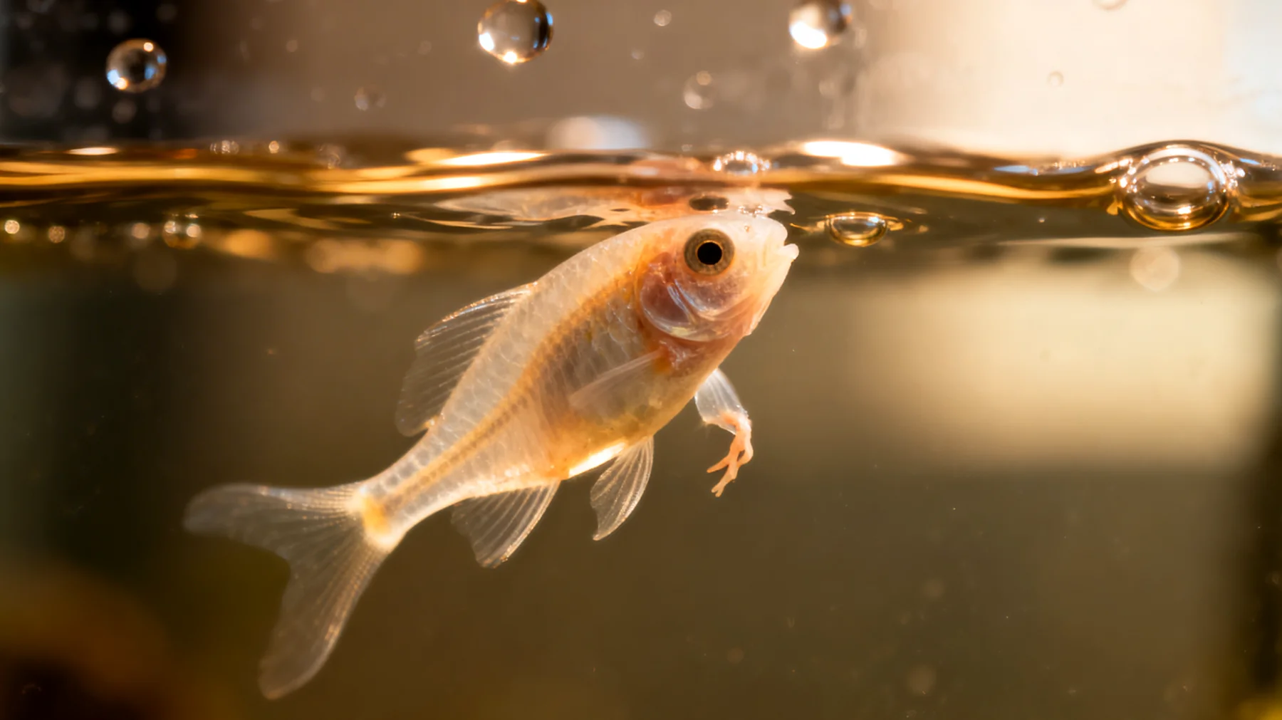Junge Fische benötigen in den ersten Lebenswochen eine spezielle Wasserpflege und angepasste Fütterung, da sie besonders empfindlich auf Wasserqualität, Temperaturschwankungen und falsche Futtergrößen reagieren"