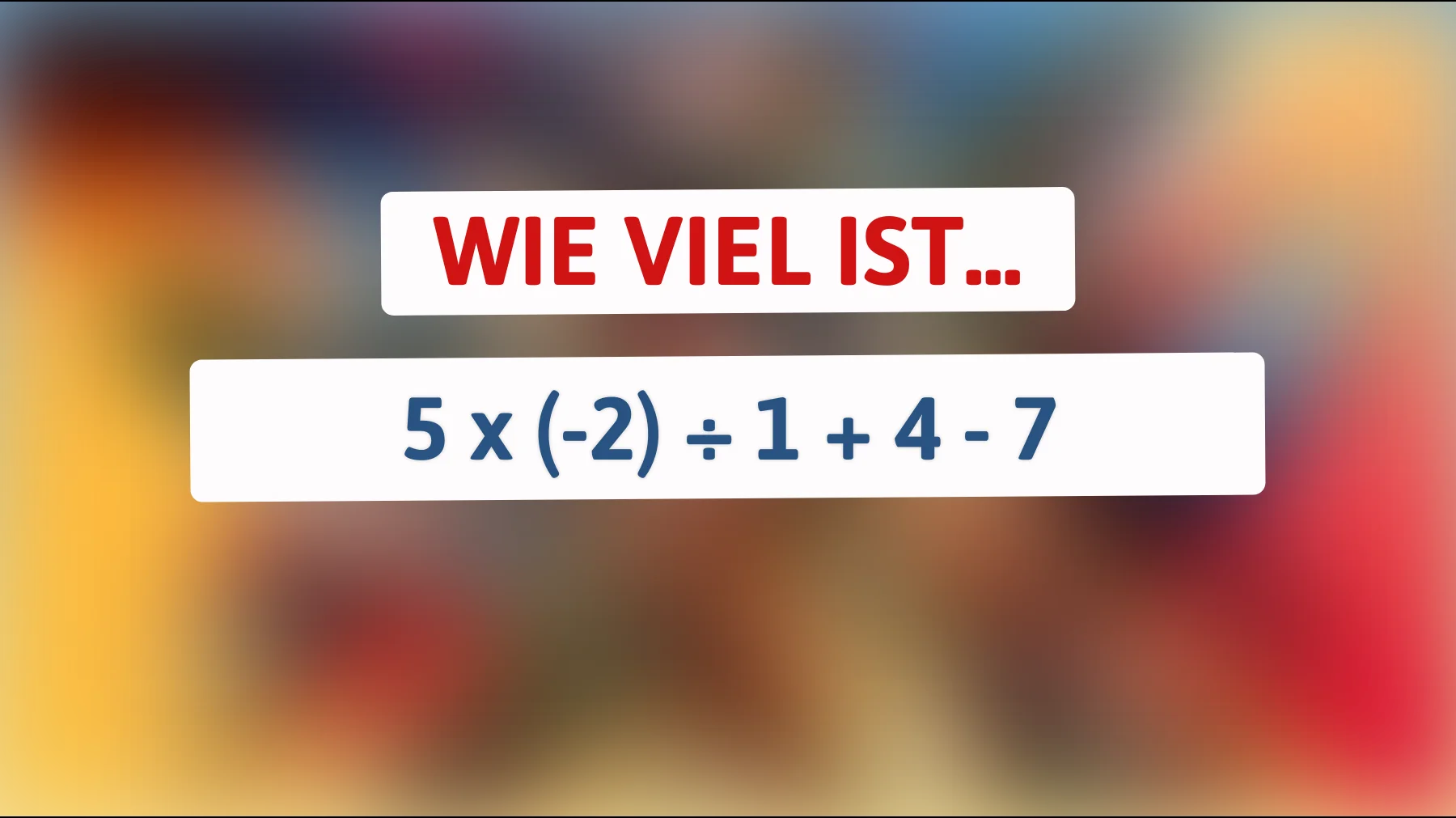 Glaubst du, du bist schlau genug, um dieses mathematische Rätsel zu lösen? Finde die versteckte Antwort heraus!"